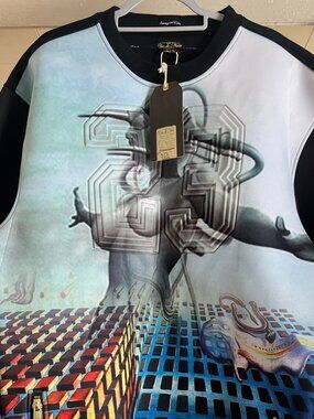 Cote de Nuits (streetwear), oversize Neoprene l/s heavy shirt, XL
